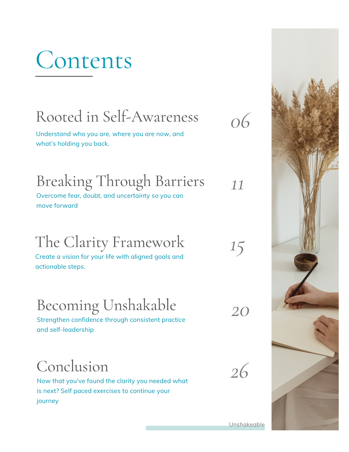 Unshakable: The Confidence and Clarity Method